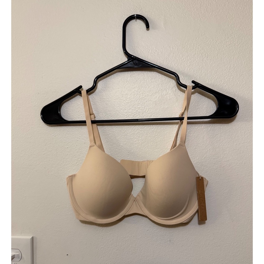 Skims Fits Everybody T-Shirt Bra Sand 34C NWT
